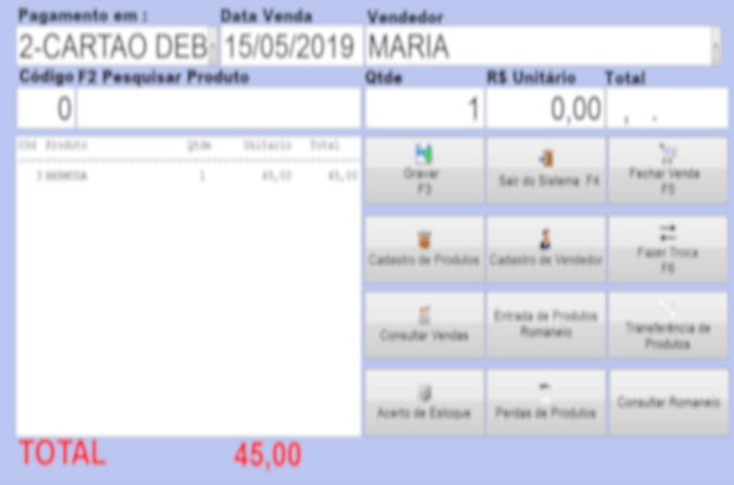 Sistema PDV